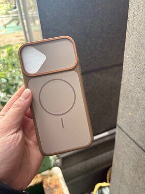 Warm Taupe Camera Cover Phone Case